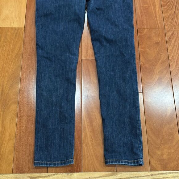 MISS ME Women's Plain Stretch Crop Skinny Zip Ankle Jeans Mid Rise Blue Size 29 - Picture 6 of 12